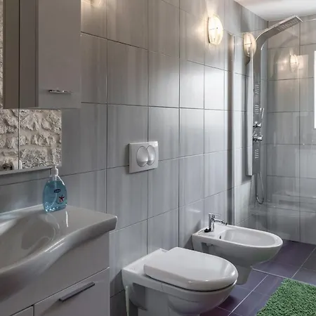 Stone House Dario With Finnish Sauna And An Outdoor Hot Tub Holiday home Lokva Rogoznica